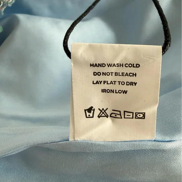 Superdown Claudia Sequin Denim Strapless Dress in Light Wash NWT Size S - Picture 9 of 9